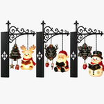 Bookshelf Lamp Christmas Hanging Design Warm LED Glow
