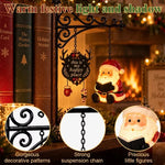 Bookshelf Lamp Christmas Hanging Design Warm LED Glow