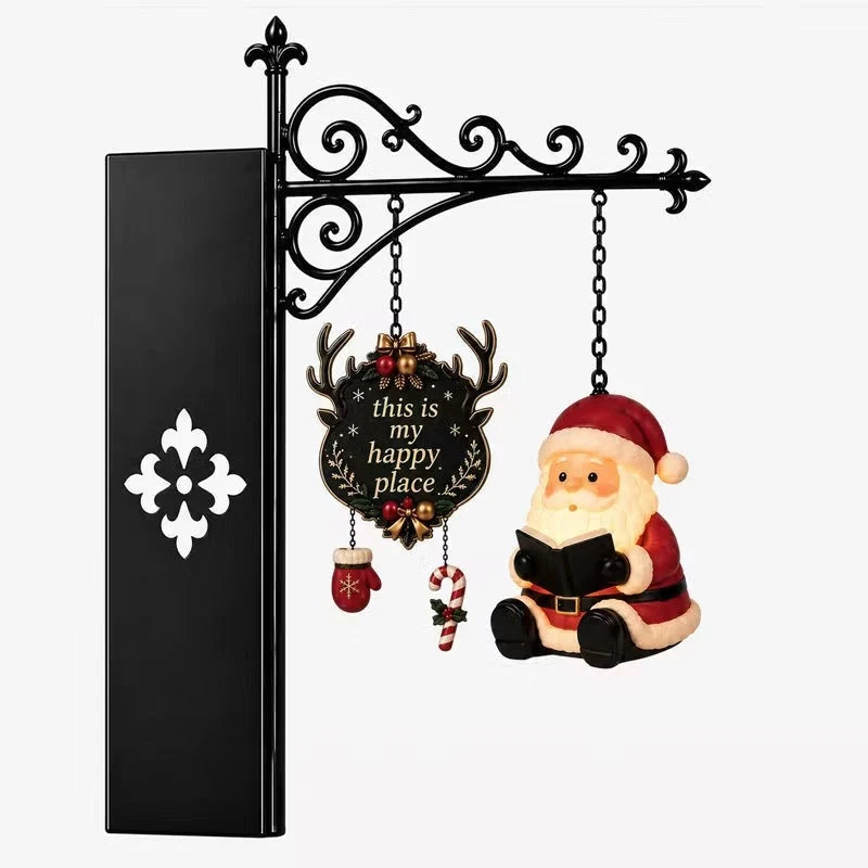 Bookshelf Lamp Christmas Hanging Design Warm LED Glow