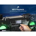 Boombox 60W Dual Subwoofers Bluetooth Streaming