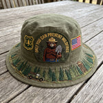 Boonie Hat Wide Brim Adjustable Chin Cord Breathable Fabric
