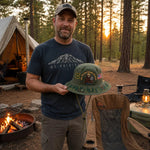 Boonie Hat Wide Brim Adjustable Chin Cord Breathable Fabric