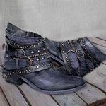 Boots Vintage Slip-On Cushioned Sole