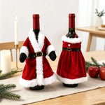 Bottle Cover Santa Design Soft & Durable