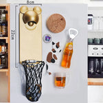 Bottle Opener Magnetic Fridge Mount Zinc Alloy