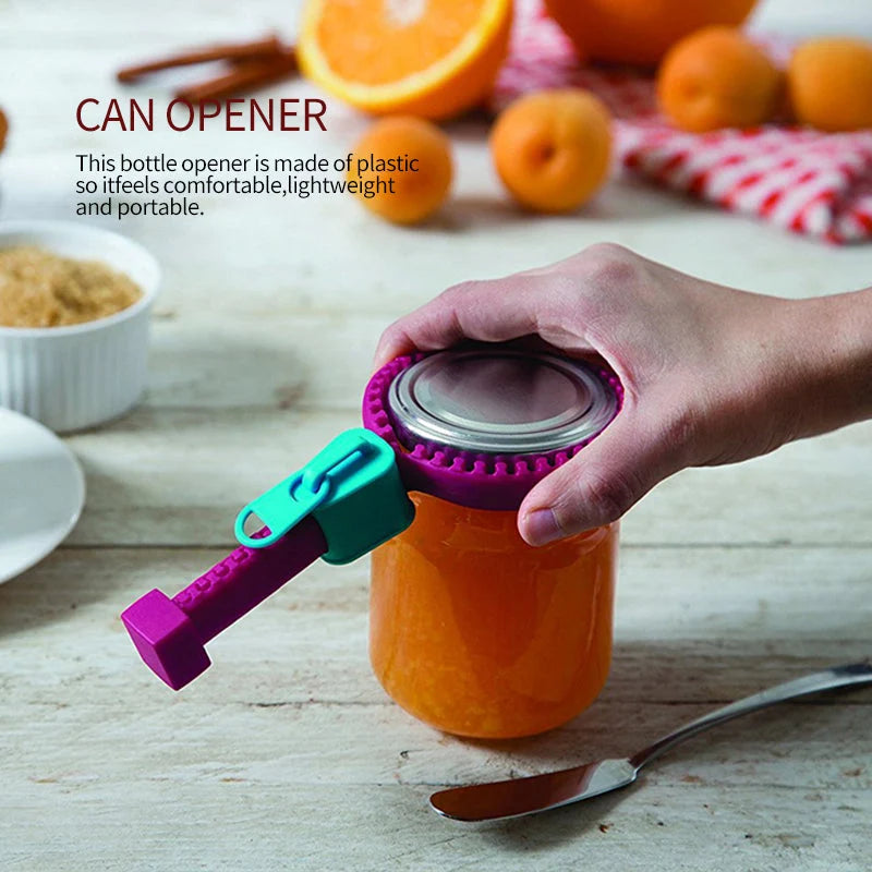Bottle Opener Multifunction Ergonomic Silicone Dishwasher Safe