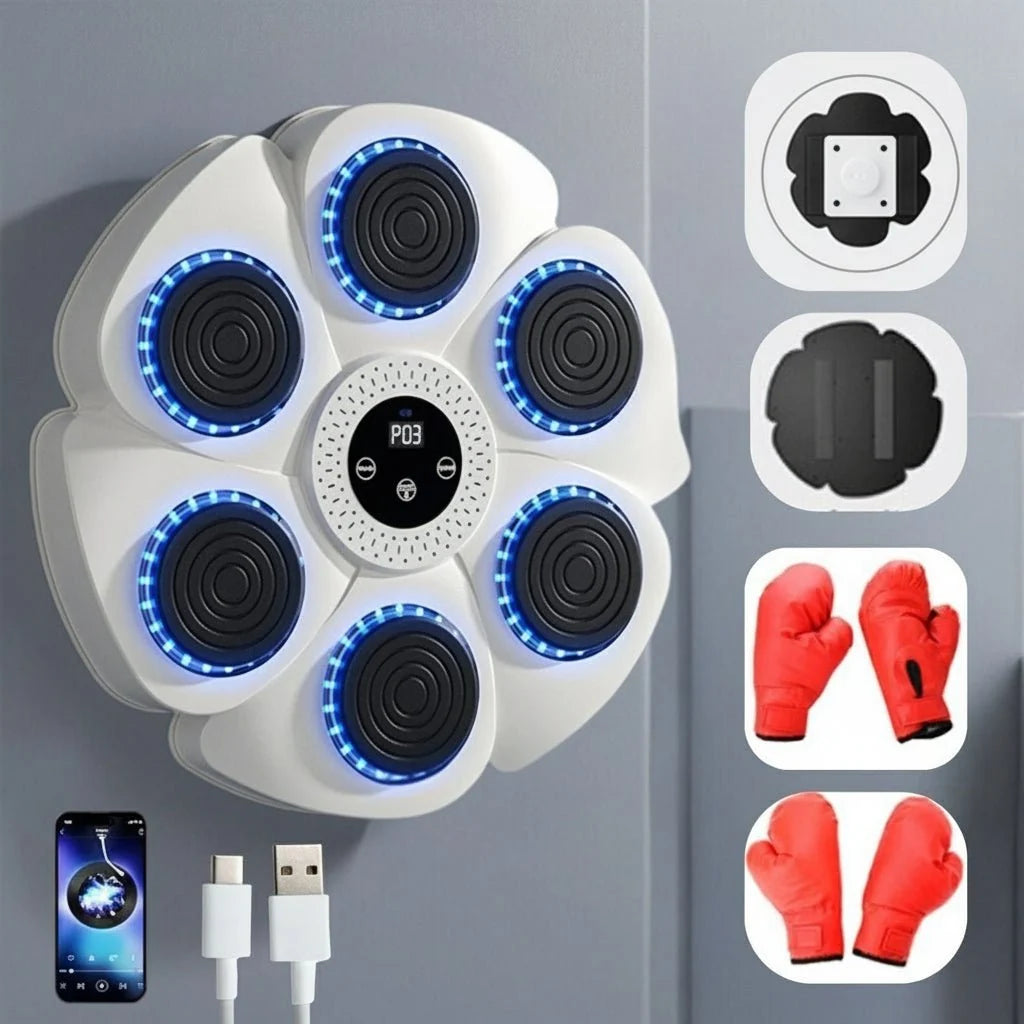 Boxing Machine Bluetooth Music RGB Lighting Performance Tracking