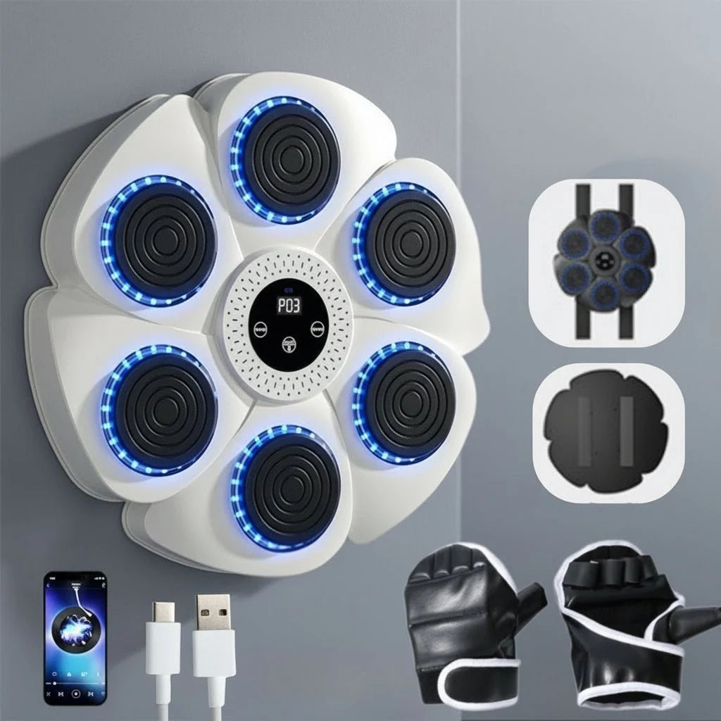 Boxing Machine Bluetooth Music RGB Lighting Performance Tracking