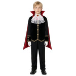 Boys' Vampire Costume Complete Set With Accessories