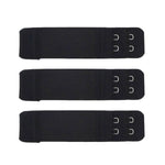 Bra Extender Elastic Stretch Panel Set of 3 in Neutral Colors