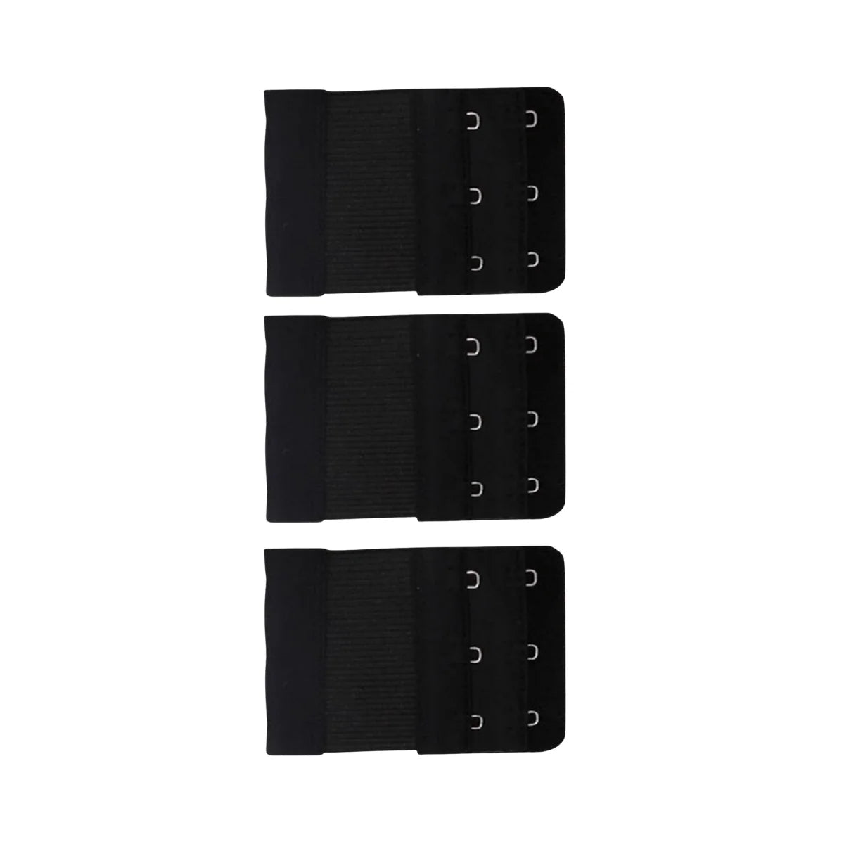 Bra Extender Elastic Stretch Panel Set of 3 in Neutral Colors