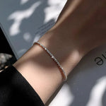Bracelet 925 Sterling Silver Adjustable Hypoallergenic Comfort