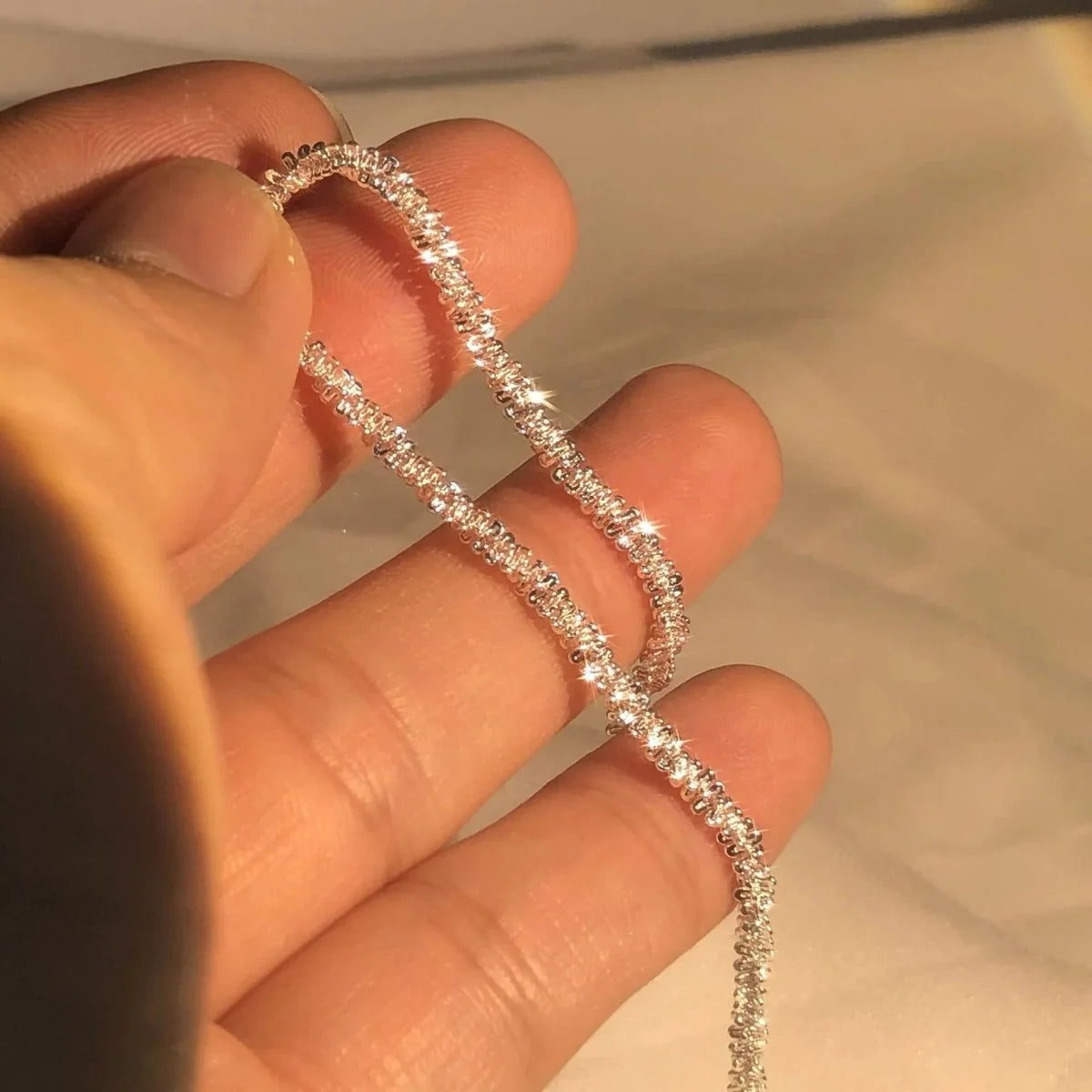 Bracelet 925 Sterling Silver Adjustable Hypoallergenic Comfort