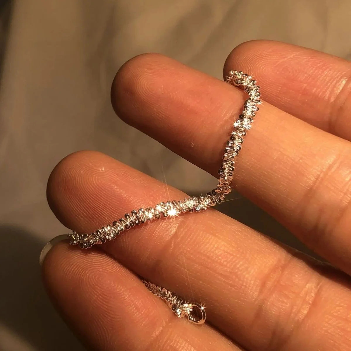Bracelet 925 Sterling Silver Adjustable Hypoallergenic Comfort