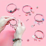 Bracelet Making Kit Adjustable Glass Beads & Charms