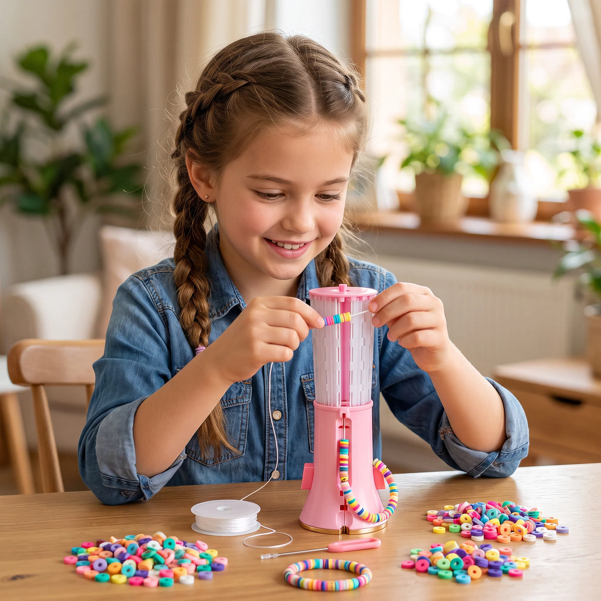 Bracelet Making Kit Beads & Charms DIY Jewelry