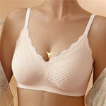 Bralette Wire-Free Seamless Breathable Stretch Fabric