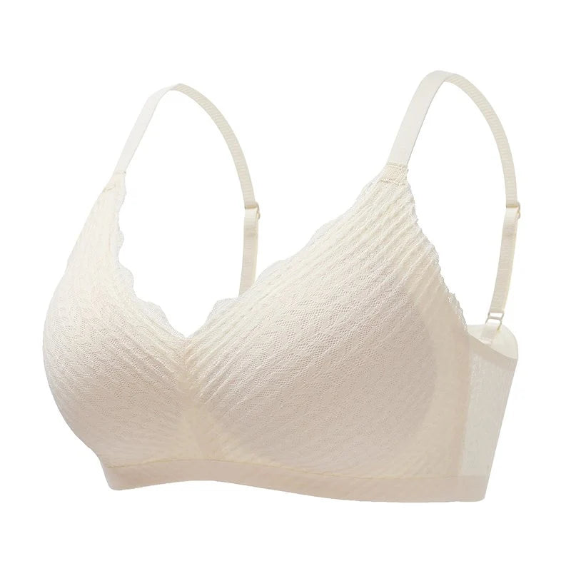 Bralette Wire-Free Seamless Breathable Stretch Fabric