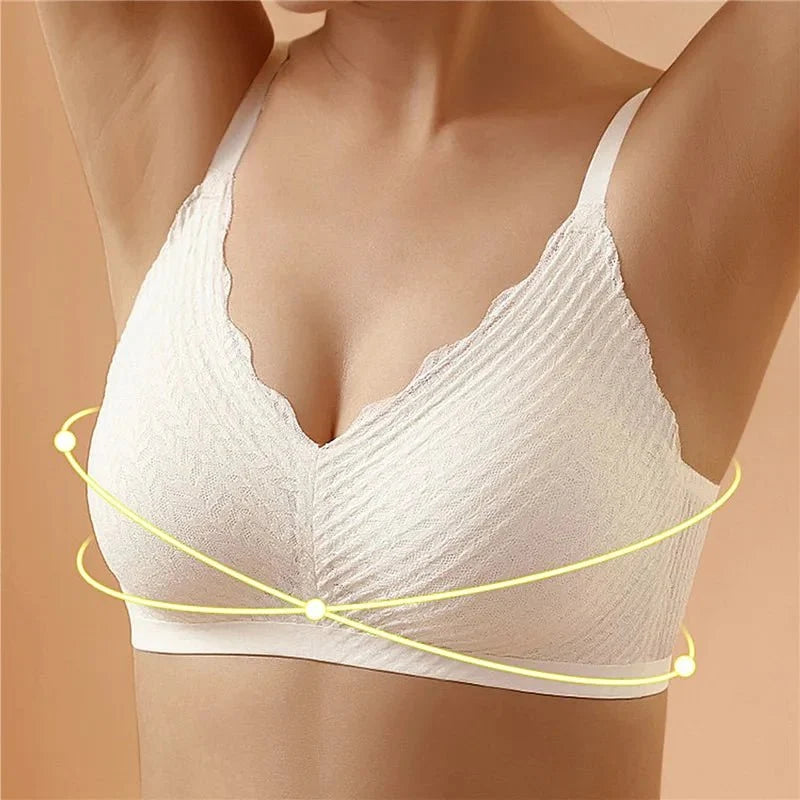Bralette Wireless Seamless Breathable Stretch Fabric