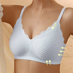 Bralette Wireless Seamless Breathable Stretch Fabric