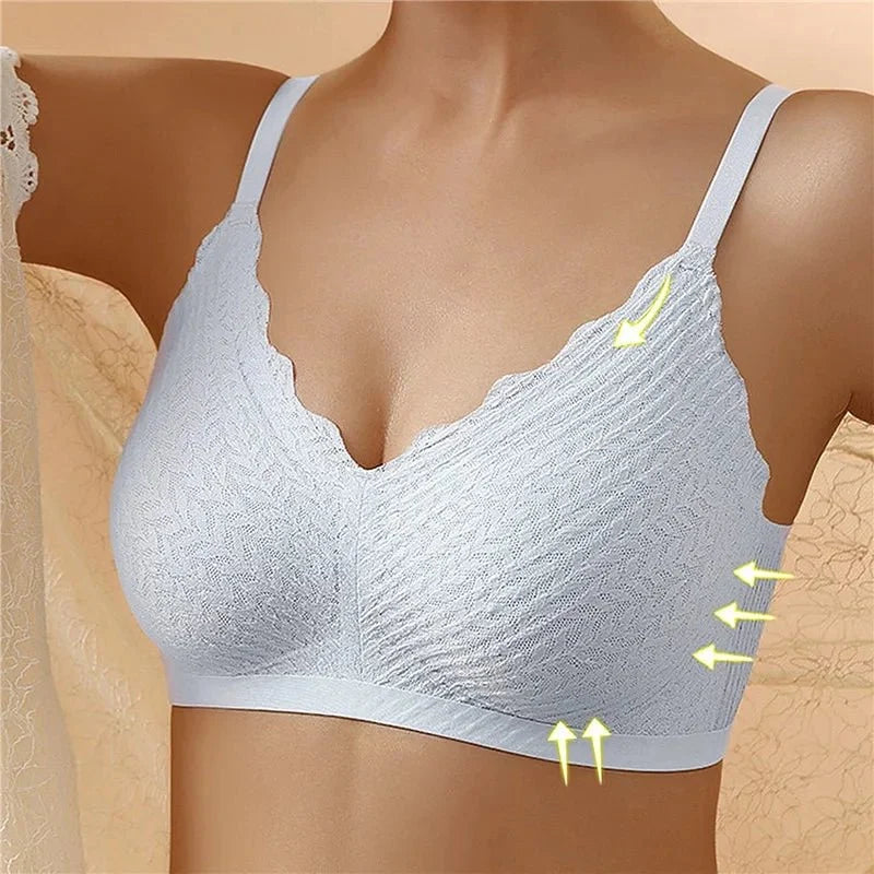 Bralette Wireless Seamless Breathable Stretch Fabric