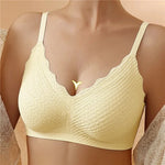 Bralette Wireless Seamless Breathable Stretch Fabric