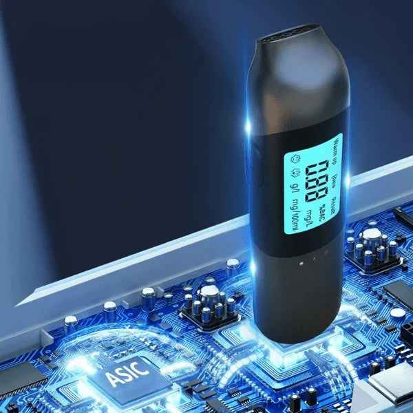 Breathalyzer Contactless USB Rechargeable 3-Second Results