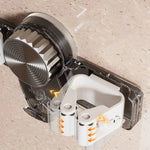 Broom & Mop Holder Angle-Adjustable Suction Cup Multi-Hook