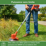 Brush Cutter Cordless Ergonomic Handle Wear-Resistant Blade