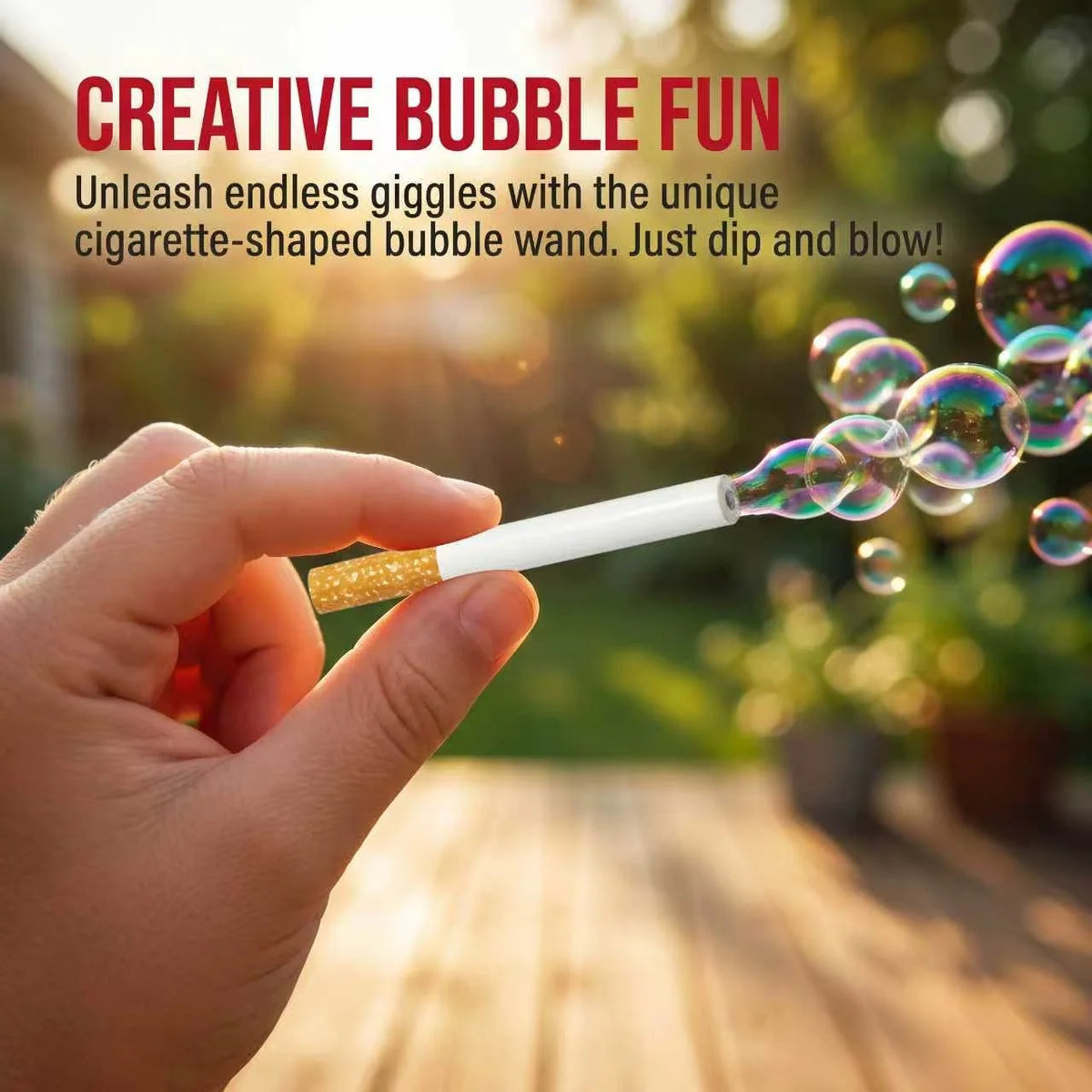 Bubble Blower Toy Portable With 2 Solution Refills