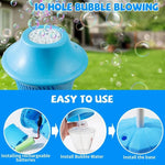 Bubble Machine High Output Adjustable Stand Battery Operated