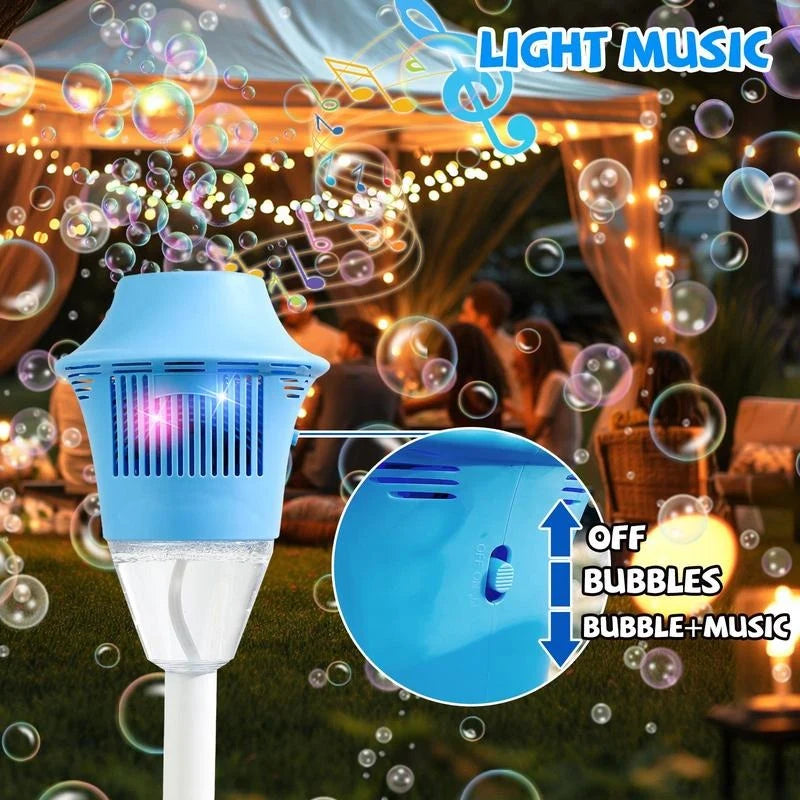 Bubble Machine High Output Adjustable Stand Battery Operated