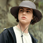 Bucket Hat Wide Brim UV Protection Packable