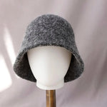 Bucket Hat Wool Foldable Breathable Warmth
