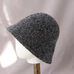 Bucket Hat Wool Foldable Breathable Warmth