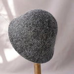 Bucket Hat Wool Foldable Breathable Warmth