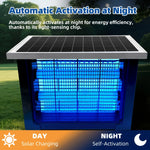 Bug Zapper Solar-Powered UV 2,000 Sq Ft Coverage