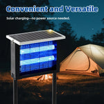 Bug Zapper Solar-Powered UV 2,000 Sq Ft Coverage