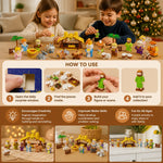 Build-Your-Own Advent Calendar Nativity Scene 24-Day