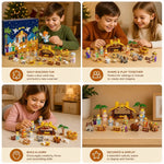 Build-Your-Own Advent Calendar Nativity Scene 24-Day