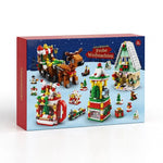 Building Block Advent Calendar 24-Day Christmas Countdown Sets of 24