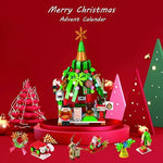 Building Block Advent Calendar 24-Day Christmas Village Theme
