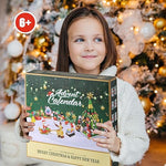 Building Block Advent Calendar 24-Day Christmas Village Theme
