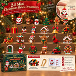 Building Block Advent Calendar 24 Mini Builds With Hanging Loops