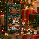 Building Block Advent Calendar 24 Mini Builds With Hanging Loops