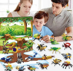 Building Block Advent Calendar 24 Mini Models Four Themes