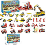 Building Block Advent Calendar 24 Mini Models Four Themes