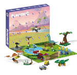 Building Block Advent Calendar 24 Mini Models Four Themes