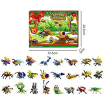 Building Block Advent Calendar 24 Mini Models Four Themes