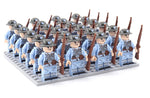 Building Block Figure Set 21 Pieces With Accessories